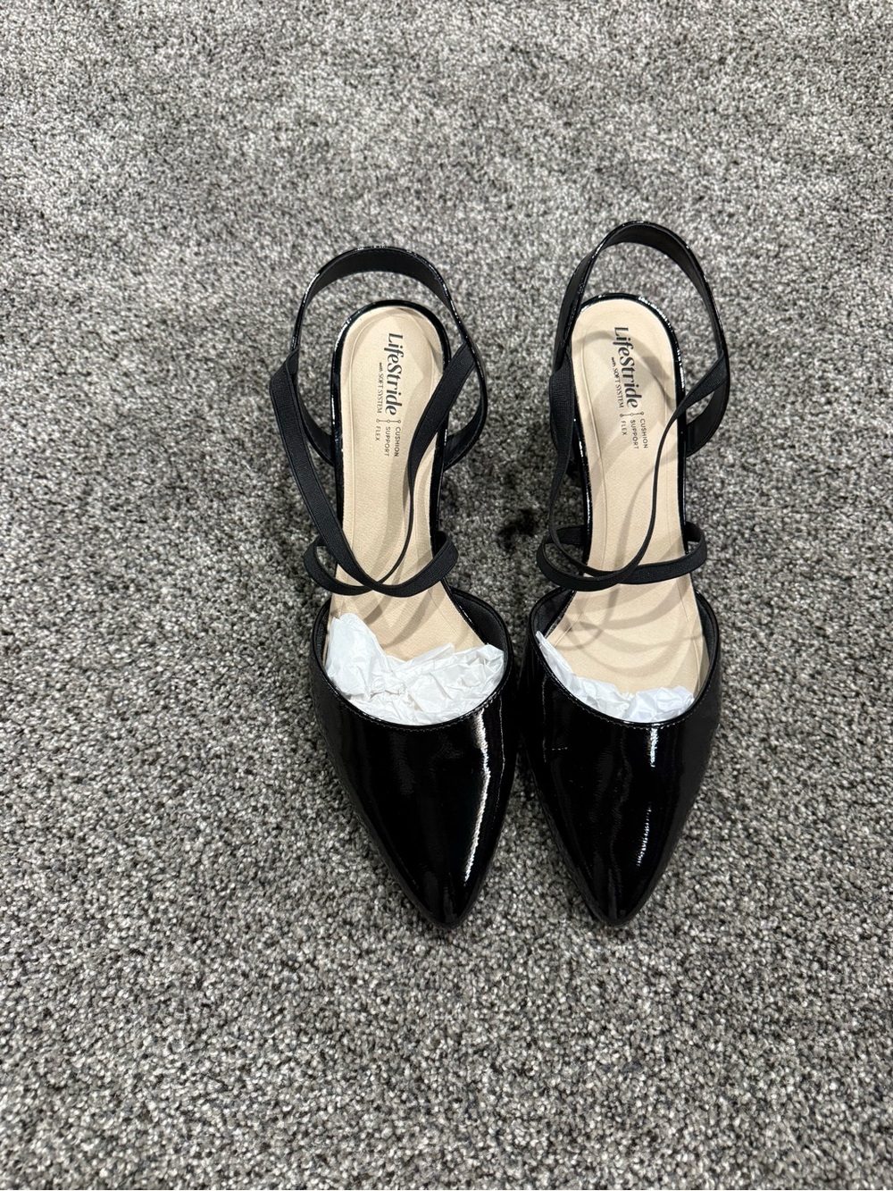 Black Lifestride Heels -Size 11